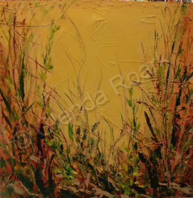 Landscape - Field Flowers - Acrylic