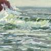 Wave Action - Oil Paintings - By Patricia Seitz, Impressionism Painting Artist