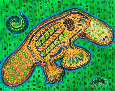 Austrialan - Platypus Paul - Acrylics