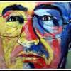 Autoretrato - Acrilico Paintings - By Gracio Freitas, Figurativo Painting Artist
