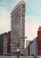 New York City Scenes - Flatiron Building - Oil On Linen
