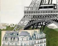 Paris Treasure - Oil On Canvas Paintings - By Leslie Dannenberg, Realism Painting Artist