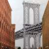 Manhattan Bridge - Oil On Canvas Paintings - By Leslie Dannenberg, Realism Painting Artist