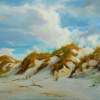 The Dunes Of Smyrna - Oil Paintings - By Laura Bates, Impressionistic Painting Artist