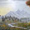 Valley Of The Wapiti - Oils Paintings - By Al Johannessen, Realistic Painting Artist