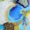Pe Aleea Melcilor - Oil On Canvas Paintings - By Mariana Oros, Abstract Painting Artist