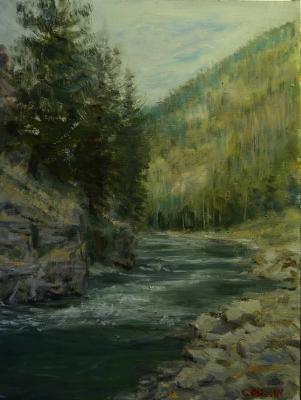 Current Work - Gallatin River 1 - Oil