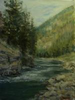 Current Work - Gallatin River 1 - Oil