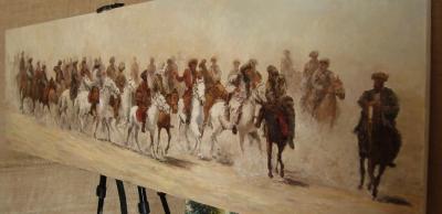 B - Buzkashi - 50X175Cm