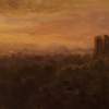 Old Herat - 40X90Cm Paintings - By Akram Ati, Oil Painting On Canvas Painting Artist