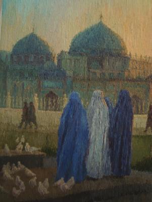 K - Afghan Women - 50X70Cm