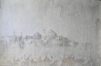 Mazar-I-Sharif - 55X77Cm Paintings - By Akram Ati, Mud-Ern Painting Artist