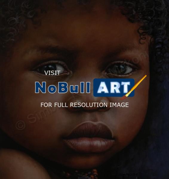 Portraiture - Girl Child - Acrylics