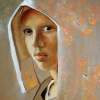 A Touch Of Vermeer - Oil Paintings - By Joan Butler-Gore, Realism Painting Artist