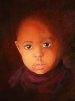 Portrait Of Robbie - Oil Paintings - By Joan Butler-Gore, Realism Painting Artist