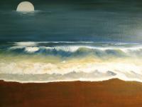 Seascpe - Catching The Moonlight - Oil