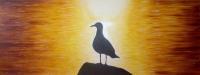 Aubin - Seagull - Oil On Canvas