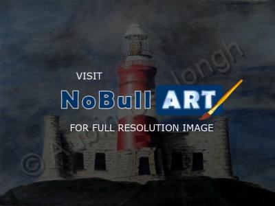 Aubin - Lighthouse - Pencil On Paper