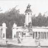 Monument To Alfonso Xii - Madrid Spain - Pencil Drawing Drawings - By Dave Barazsu, Realisic Drawing Artist
