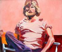 Portrait - Man With Beard - Acrylic On Canvas