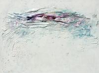 Abstract - Horizontal Mess - Acrylic And Plaster On Canvas