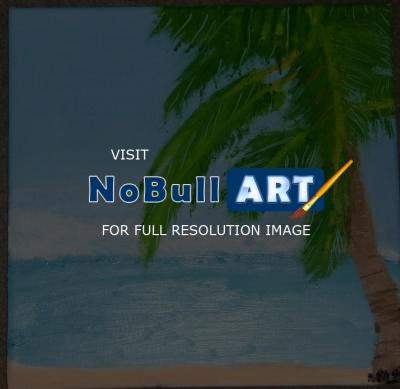 Paintings - Tropical Beach - Oil
