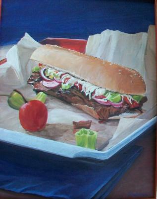 Still Life Painting - Oh Yummy - Acrylic On Board