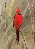 Out On A Limb - Acrylic On Board Paintings - By Deborah Boak, Realism Painting Artist