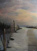 Landscapes  Seascapes - Daybreak - Acrylic On Board