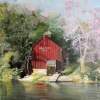 Harpers Mill - Acrylic On Canvas Paintings - By Deborah Boak, Realism Painting Artist