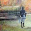 Sunrise Fly Fishing - Acrylic On Board Paintings - By Deborah Boak, Realism Painting Artist