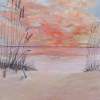 Fire In The Sky - Acrylic On Board Paintings - By Deborah Boak, Realism Painting Artist