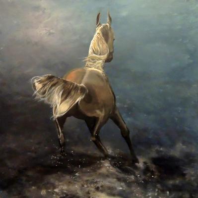 Animals - Wind And Spirit - Acrylic On Board