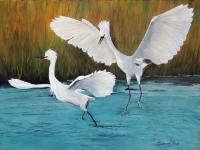 Birds - Marilyn - Acrylic On Canvas