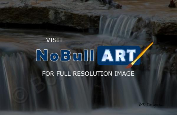 Waterfalls - Flowing River - Digital