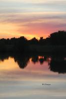 Sunset Reflections - Digital Photography - By Bonnie Kratzer, Nature Photography Artist