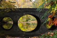 Fall Colors - Bridge Of Reflection - Digital
