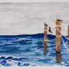 Beach - Water Color Paintings - By Jeff Giroir, Watercolor Paint Painting Artist