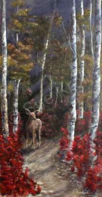 Landscapes - Aspen Trail - Acrylic