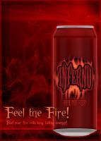 Packaging Designadvertisement - Inferno Energy Drink - Packaging Design