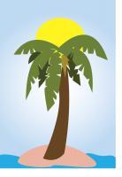 Palm Tree - Illustration Other - By Christiana K, 2D Other Artist