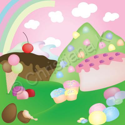 Illustration - Candy Land - Illustration