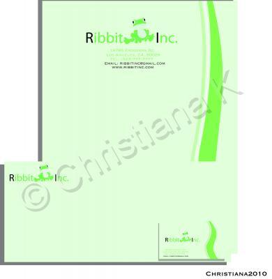 Business Cards  Letterheads - Ribbit Inc Letterhead Composition - Business