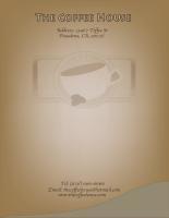 The Coffee Houseletterhead - Business Other - By Christiana K, Illustrator Other Artist