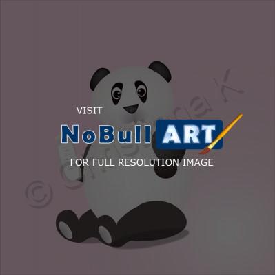 Illustration - Baby Panda - Illustration