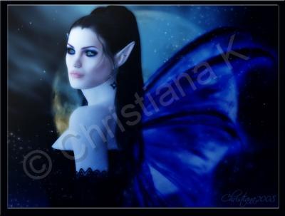 3D - Zira The Night Faerie - Poser