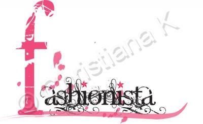 Fashionista on Christiana K S Art Gallery   Fashionista   Illustrator Other   Logo