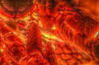 Depth Of Fire - Digital Photography - By Ronald Williams, Digitally Enhanced Photography Artist