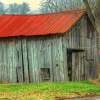 Rickity Old Barn - Digital Photography - By Ronald Williams, Digitally Enhanced Photography Artist