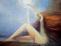 Falling Grace - Oils On Canvas Paintings - By Freydoon Rassouli, Fusionart Painting Artist